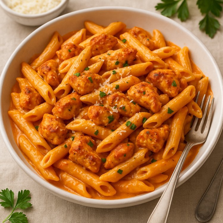 Creamy Chicken Penne Vodka Pasta Recipe: Easy 30-Minute U.S. Dinner in 2025